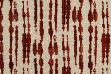 Custom Rugs, Runners & Rounds Brushworks BRUSHWORKS VARIEGATED VARGT RED Red - Burgundy & Ivory - Beige Machine Made Rug