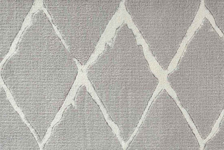 Custom Rugs, Runners & Rounds Twilight TWILIGHT TRELLIS TWTRL STONE-B Lt. Grey - Grey Machine Made Rug