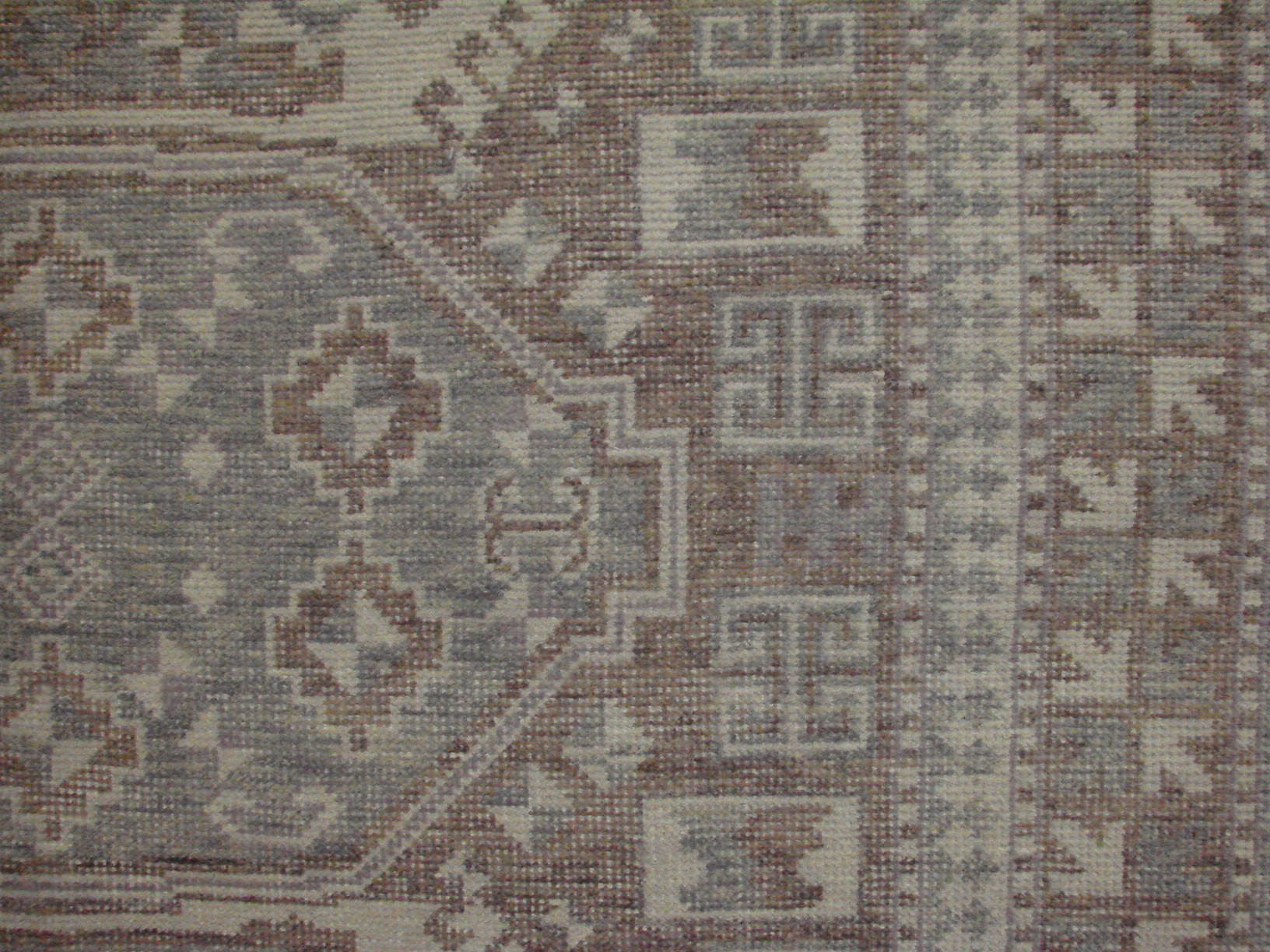 Antique Style Rugs Turk-3 21915 Lt.Green & Camel - Taupe Hand Knotted Rug