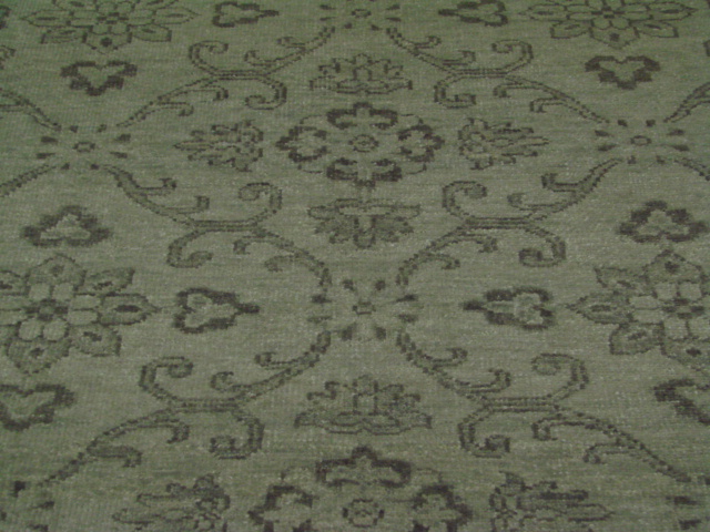 Contemporary Rugs & Transitional Rugs Turk - 1 19106 Lt. Grey - Grey Hand Knotted Rug
