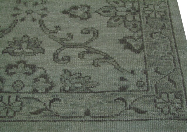 Contemporary Rugs & Transitional Rugs Turk - 1 19106 Lt. Grey - Grey Hand Knotted Rug