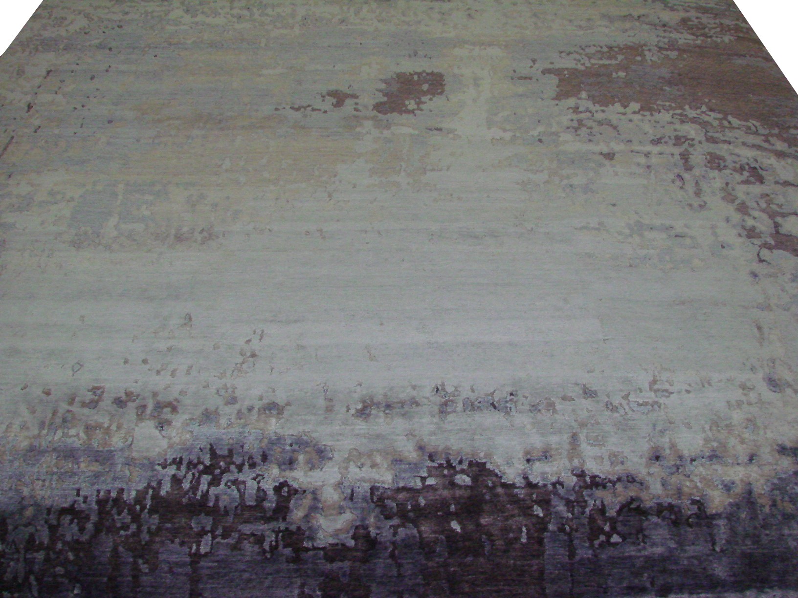 Contemporary Rugs & Transitional Rugs Splash 21947 Lt. Grey - Grey & Lt. Blue - Blue Hand Knotted Rug