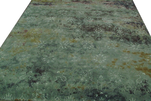 Contemporary Rugs & Transitional Rugs Spalsh 21815 Ivory - Beige & Multi Hand Knotted Rug