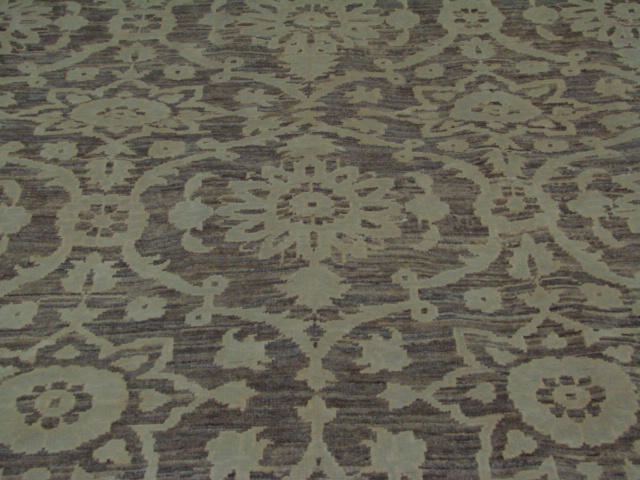 Transitional & Casual Rugs Noor Silk 21828 Ivory - Beige Hand Knotted Rug