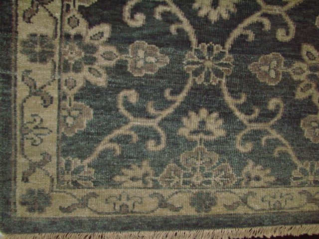 Contemporary Rugs & Transitional Rugs Turk - 1 19100 Black - Charcoal & Lt. Grey - Grey Hand Knotted Rug