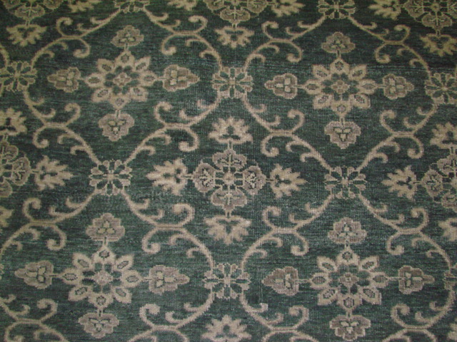 Contemporary Rugs & Transitional Rugs Turk - 1 19100 Black - Charcoal & Lt. Grey - Grey Hand Knotted Rug