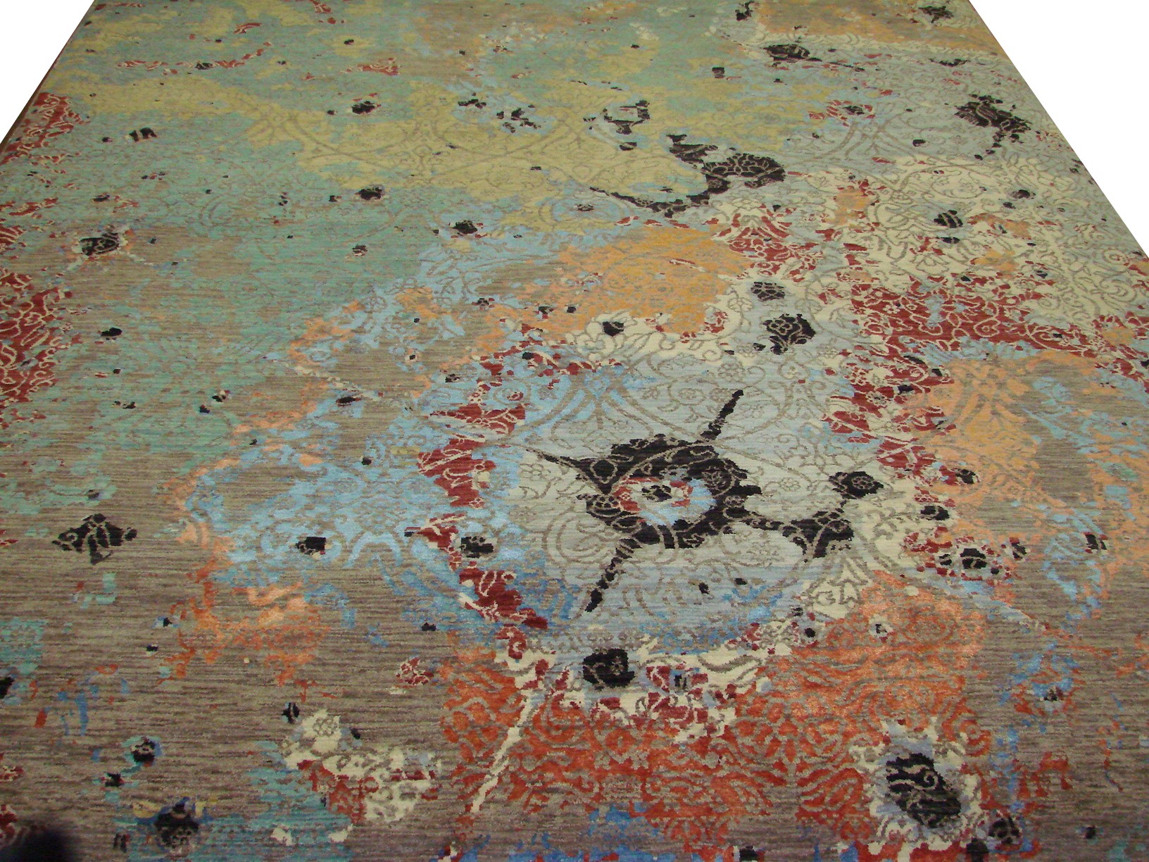Contemporary Rugs & Transitional Rugs Jankat 21721 Multi Hand Knotted Rug