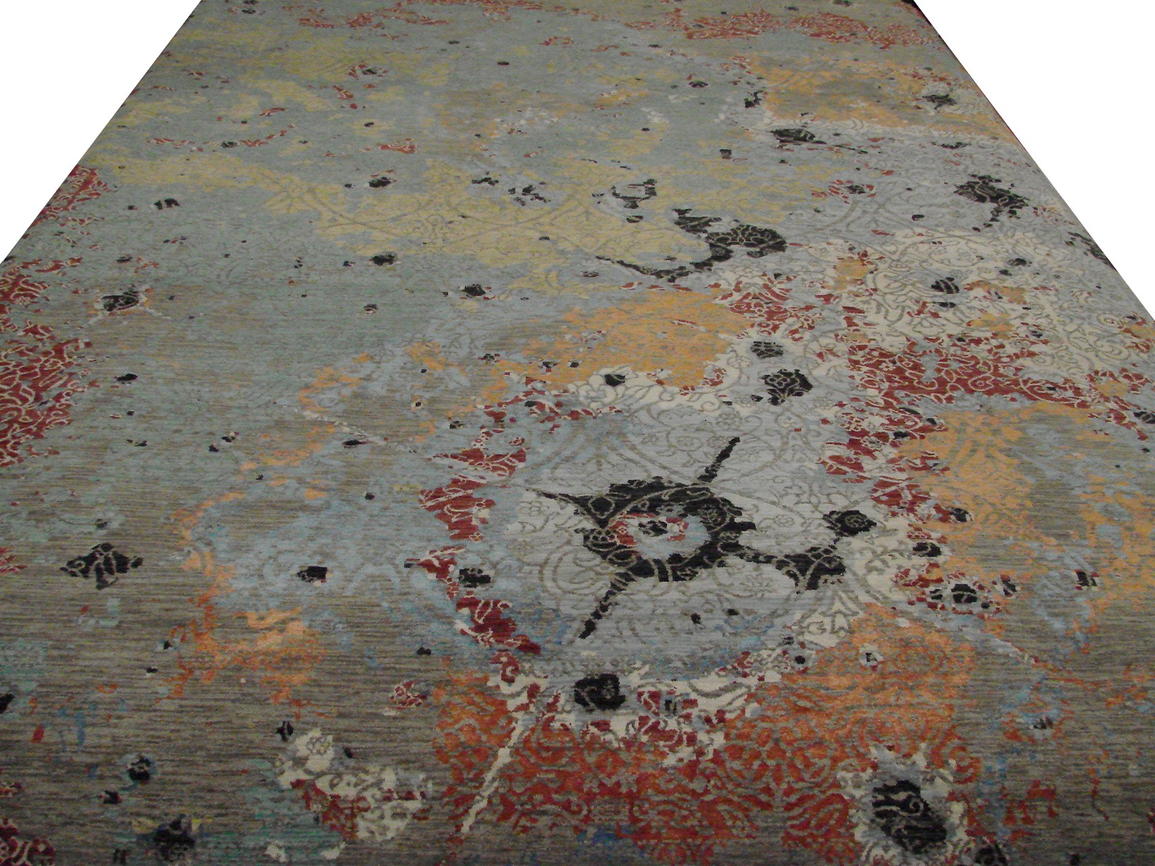 Contemporary Rugs & Transitional Rugs Jankat 21721 Multi Hand Knotted Rug