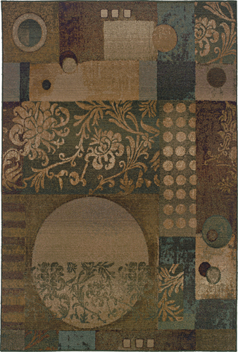 Contemporary Rugs & Transitional Rugs GENESIS 511Z Multi Machine Made Rug