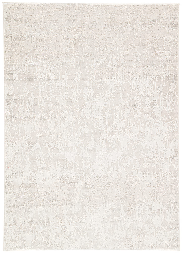 Contemporary Rugs & Transitional Rugs CIQ08 - Cirque Arvo Ivory - Beige & Lt. Grey - Grey Machine Made Rug