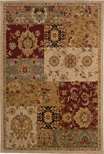 Transitional & Casual Rugs INFINITY 1128A Multi Machine Made Rug