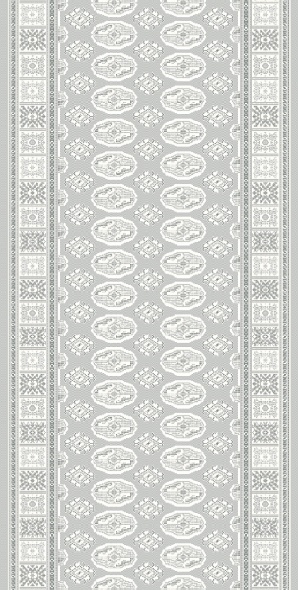 Hall & Stair Runner Rugs Imperial 12146-900 Lt. Grey - Grey Machine Made Rug