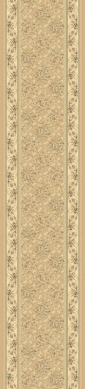 Hall & Stair Runner Rugs Legacy 58018-060 Ivory - Beige Machine Made Rug