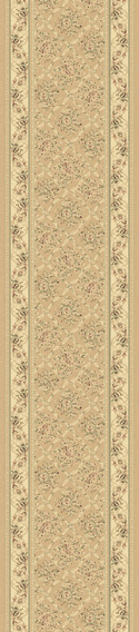 Hall & Stair Runners Legacy 58018-060 Ivory - Beige Machine Made Rug