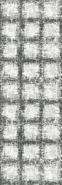 Hall & Stair Runner Rugs Mehari 23095-6248 Lt. Grey - Grey Machine Made Rug