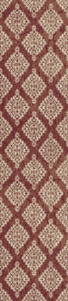 Hall & Stair Runners Melody 985015-619 Red - Burgundy & Camel - Taupe Machine Made Rug