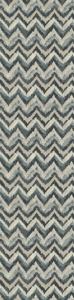 Hall & Stair Runners Melody 985018-119 Lt. Blue - Blue & Multi Machine Made Rug