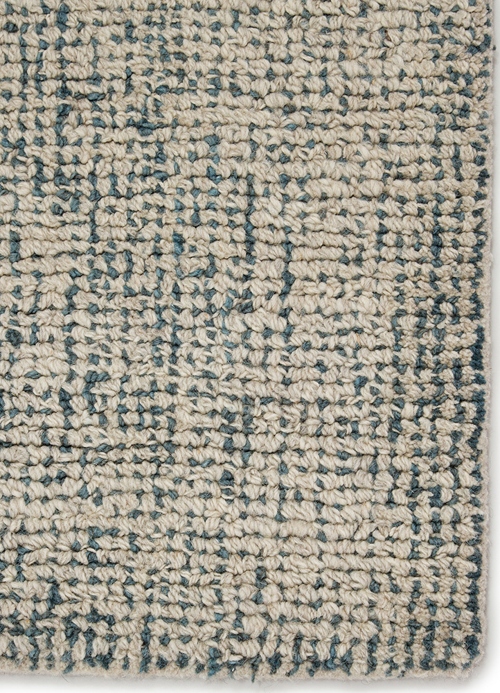 Contemporary & Transitional Rugs Britta BRT03-Oland (S) Lt. Grey - Grey & Lt. Blue - Blue Hand Tufted Rug