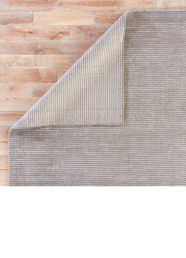 Contemporary Rugs & Transitional Rugs Basis BI05-Basis (S) Lt. Grey - Grey Hand Woven Rug