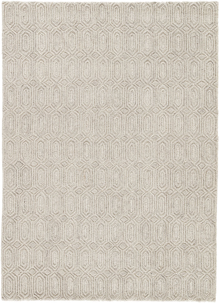 Contemporary & Modern Rugs Asos AOS04-Chaise (S) Lt. Grey - Grey Hand Tufted Rug