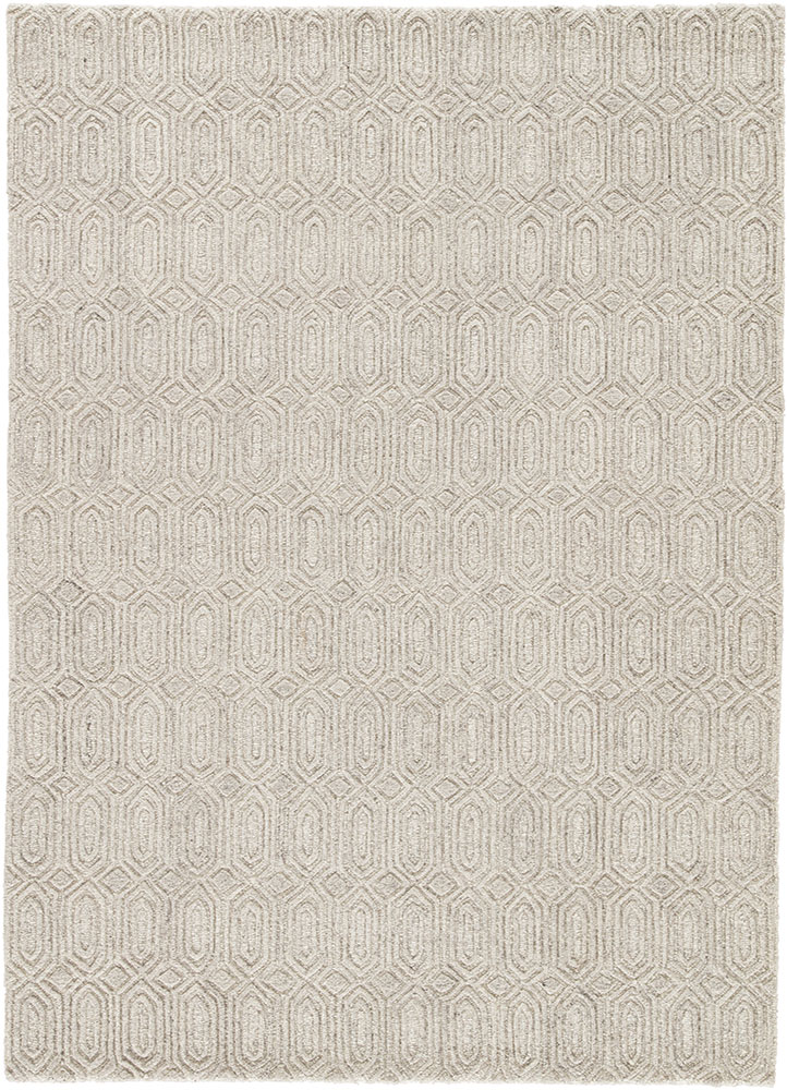 Contemporary Rugs & Transitional Rugs Asos AOS04-Chaise (S) Lt. Grey - Grey Hand Tufted Rug