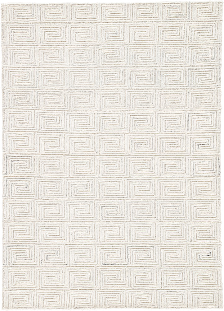 Contemporary & Modern Rugs Capital CAP03-Harkness (S) Ivory - Beige Hand Tufted Rug