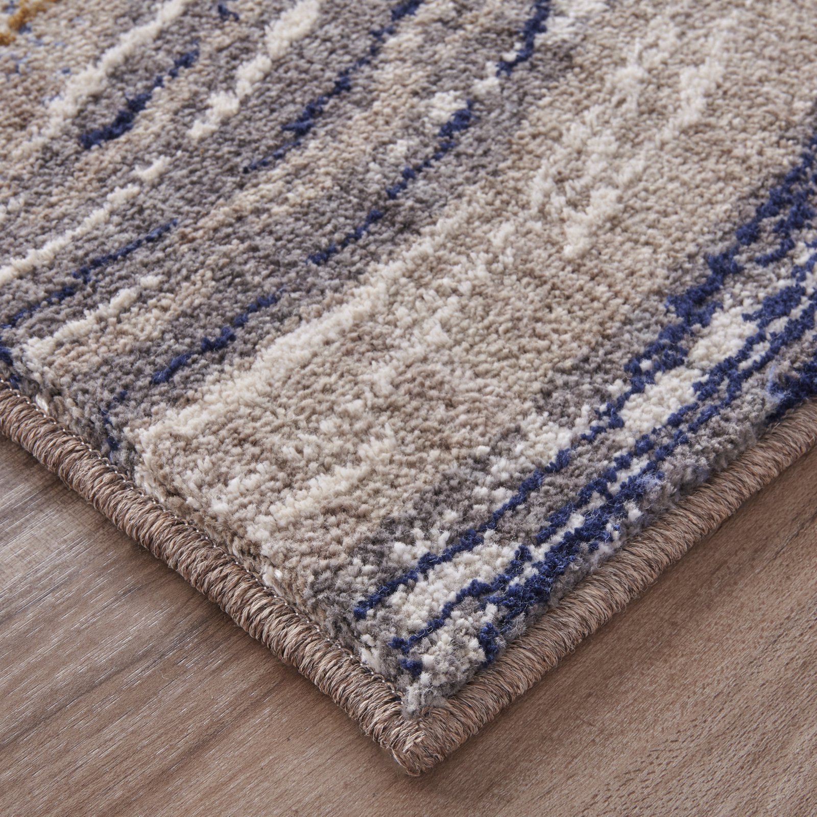 Contemporary Rugs & Transitional Rugs Enigma Continuum 90968-90116 Ivory - Beige & Multi Machine Made Rug