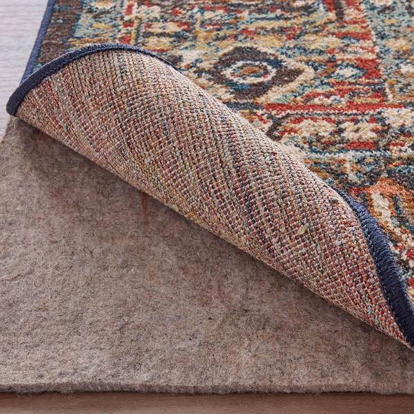 Traditional & Oriental Rugs Spice Market Alcantara Sapphire 90807-50130 Medium Blue - Navy & Rust - Orange Machine Made Rug