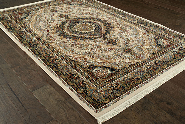 Traditional & Oriental Rugs Masterpiece 111W Ivory - Beige Machine Made Rug