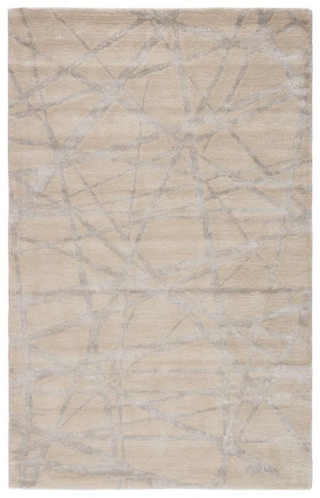 Contemporary & Transitional Rugs Etho ENK11-Avondale Ivory - Beige & Lt. Grey - Grey Hand Tufted Rug