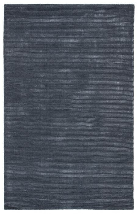 Contemporary & Transitional Rugs Basis BI17-Moonlight Blue Medium Blue - Navy Hand Loomed Rug