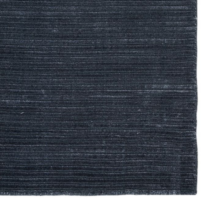 Contemporary & Transitional Rugs Basis BI17-Moonlight Blue Medium Blue - Navy Hand Loomed Rug