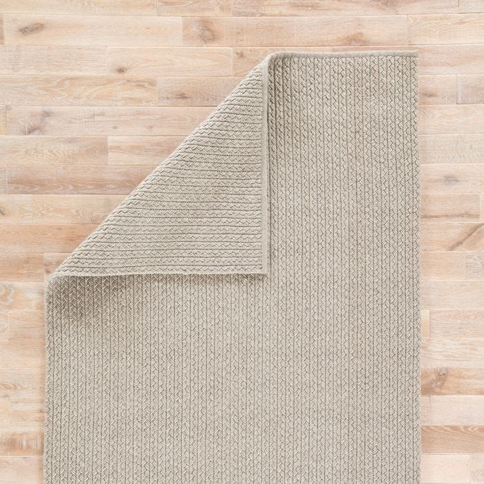 Woven Rugs Nirvana Premium NIP05-Iver Lt. Grey - Grey & Camel - Taupe Hand Woven Rug