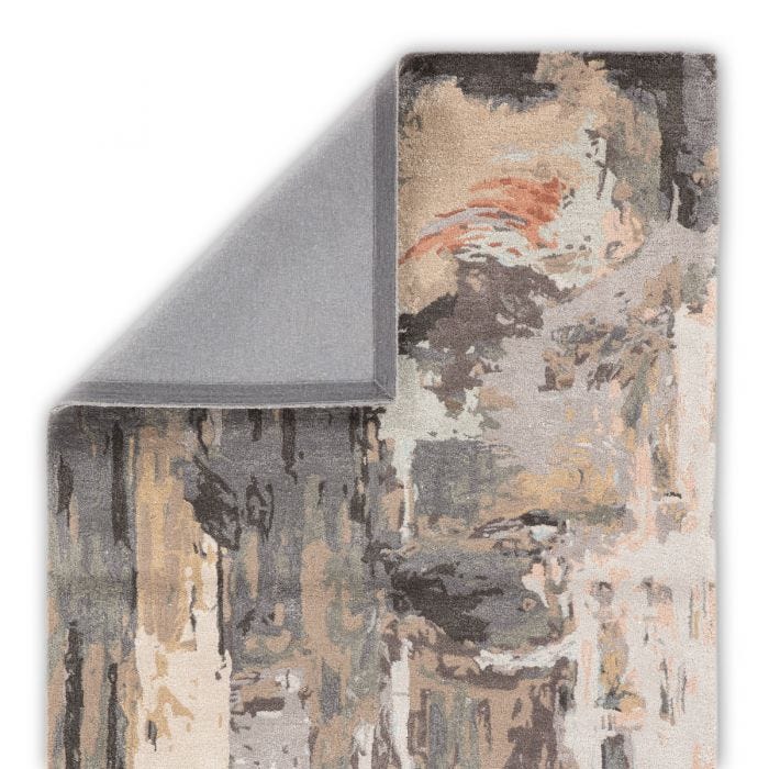 Contemporary Rugs & Transitional Rugs Genesis GES25 - Luella Lt. Grey - Grey & Multi Hand Tufted Rug