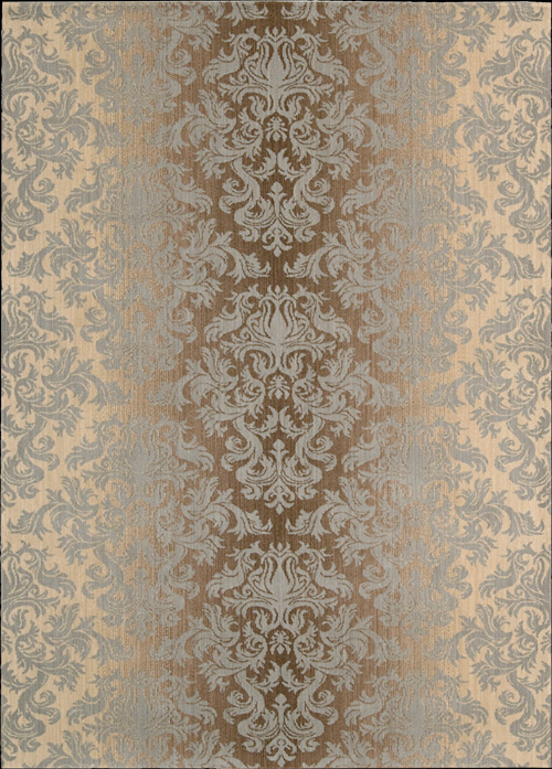 Traditional & Oriental Rugs Riviera Riv-06 Lt. Brown - Chocolate & Lt. Gold - Gold Machine Made Rug