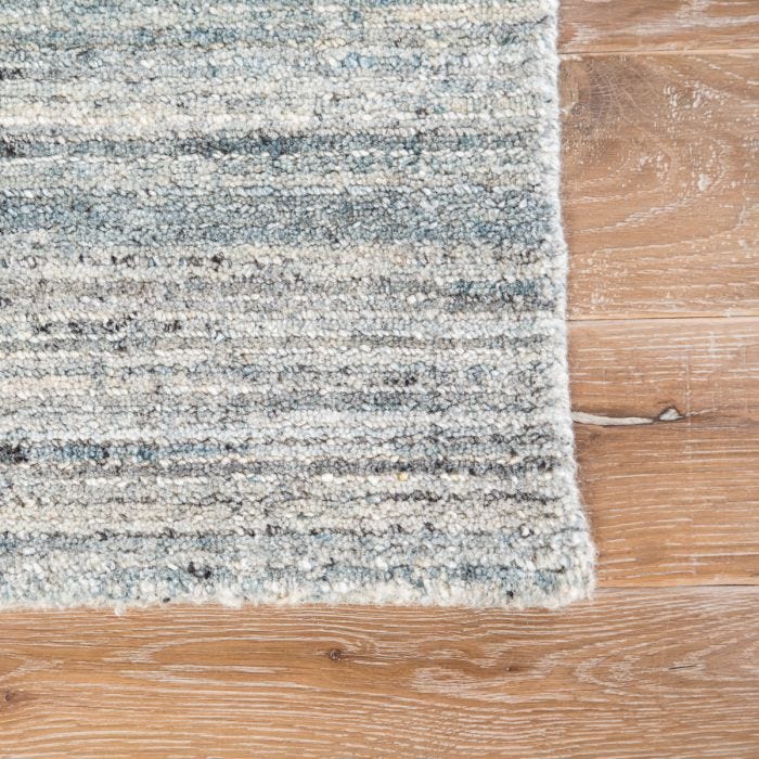 Contemporary Rugs & Transitional Rugs Madras MDS05 Lt. Blue - Blue & Lt. Grey - Grey Hand Loomed Rug