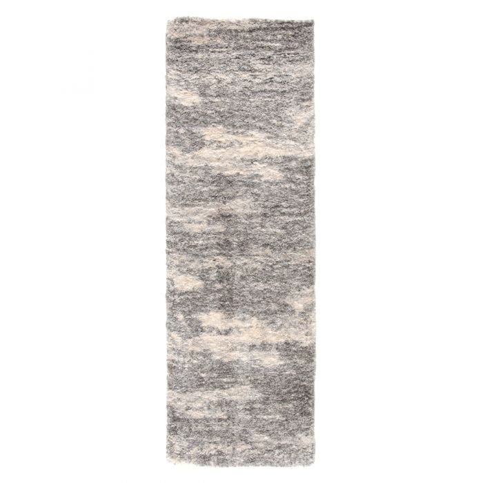 Shag Rugs Lyra LYR02 Ivory - Beige & Black - Charcoal Machine Made Rug