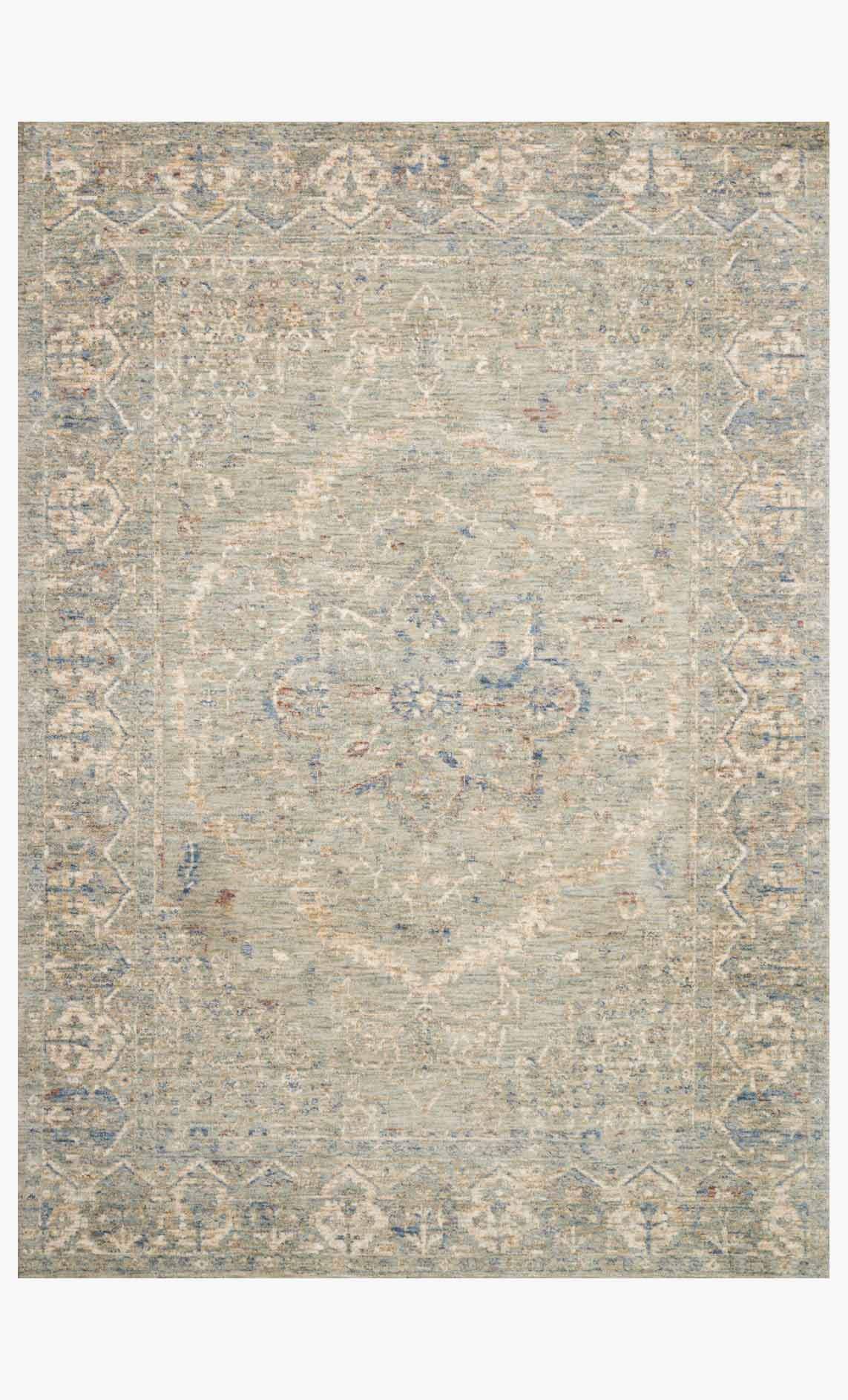 Transitional & Casual Rugs Revere REV-02 Mist Lt. Grey - Grey & Multi Machine Made Rug