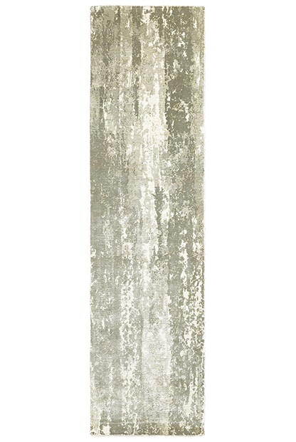 Contemporary Rugs & Transitional Rugs Formations 70006 Ivory - Beige & Lt. Grey - Grey Hand Crafted Rug