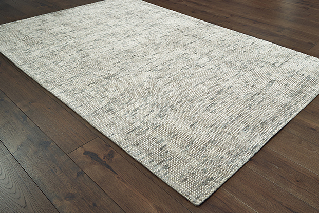 Contemporary Rugs & Transitional Rugs Lucent 45905 Lt. Grey - Grey Hand Tufted Rug