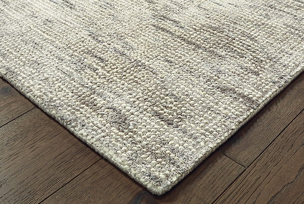 Contemporary Rugs & Transitional Rugs Lucent 45905 Lt. Grey - Grey Hand Tufted Rug