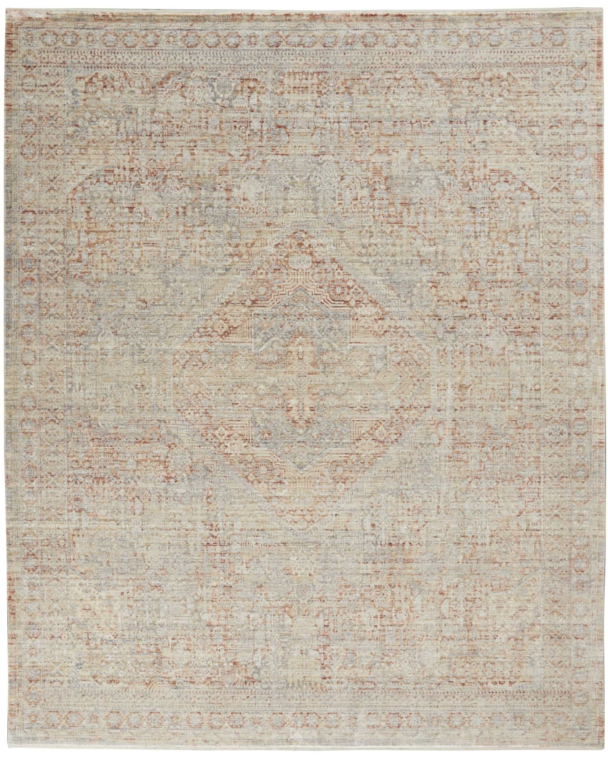 Transitional & Casual Rugs Lustrous Weave LUW02 Grey/Brick Red - Burgundy & Lt. Grey - Grey Machine Made Rug