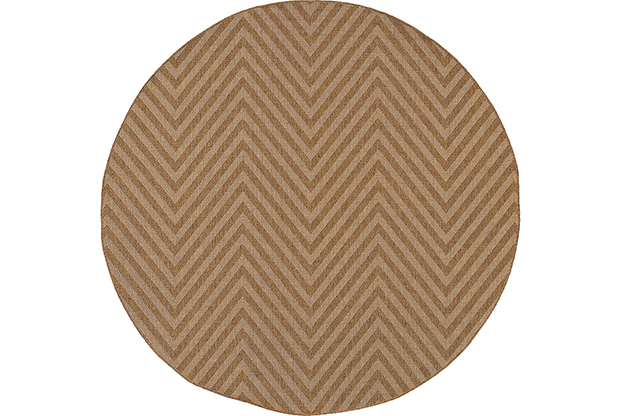 Outdoor Rugs Karavia 1330X Camel - Taupe & Lt. Brown - Chocolate Machine Made Rug