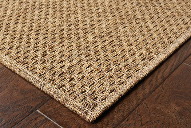 Outdoor Rugs Karavia 2160N Lt. Brown - Chocolate & Camel - Taupe Machine Made Rug