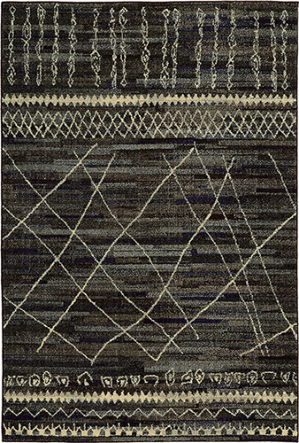 Contemporary Rugs & Transitional Rugs NOMAD 633N Multi Machine Made Rug