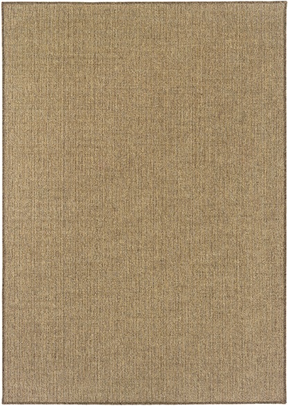 Outdoor Rugs Karavia 2068X Lt. Brown - Chocolate & Camel - Taupe Machine Made Rug