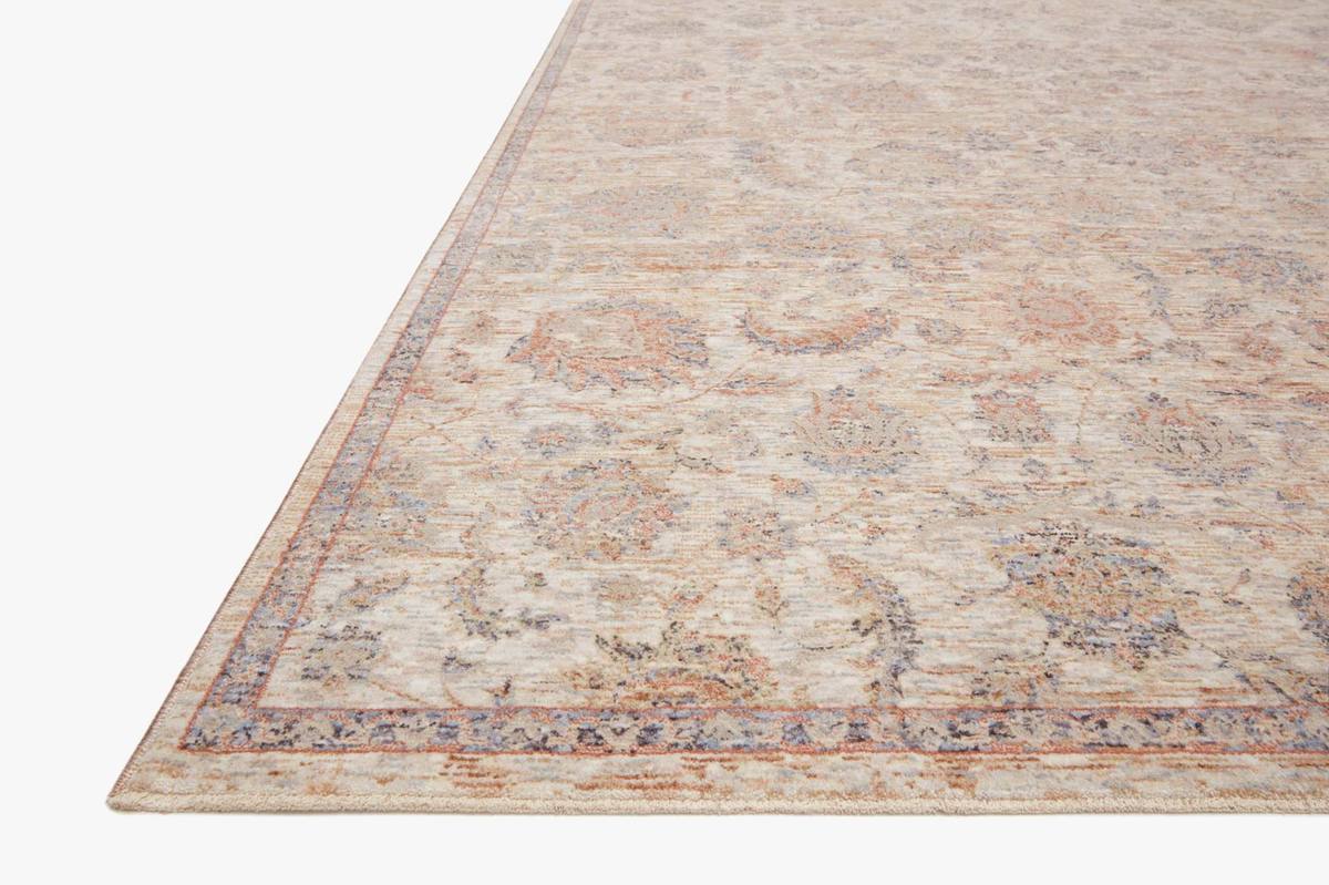 Transitional & Casual Rugs Faye FAY-06 Beige Ivory - Beige & Multi Machine Made Rug