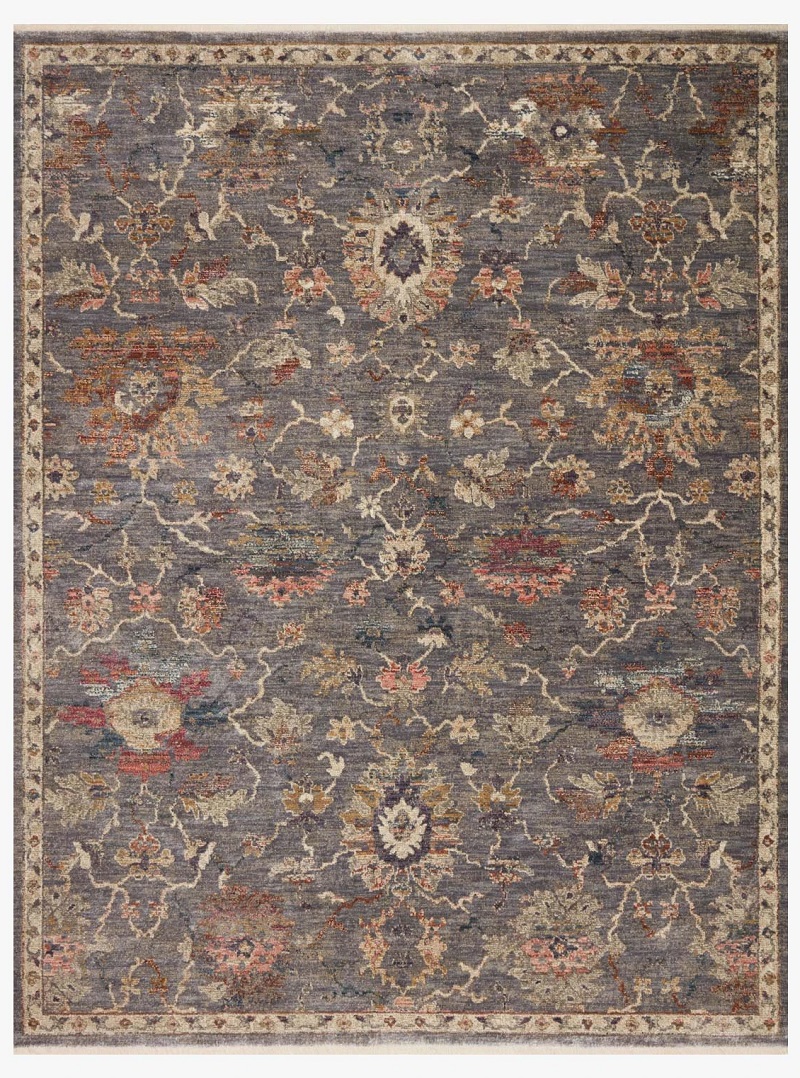 Traditional & Oriental Rugs Giada GIA-03 Silver Lt. Grey - Grey & Multi Machine Made Rug