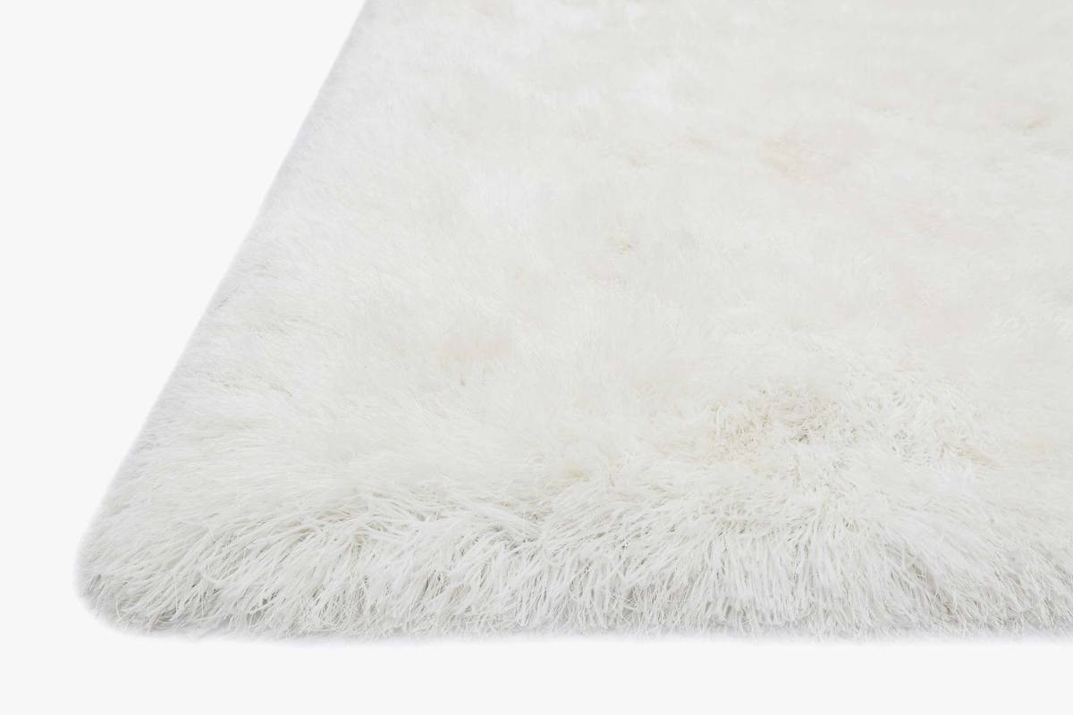 Shag Rugs Orian OR-01 White Ivory - Beige Machine Made Rug