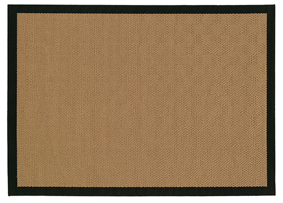 Outdoor Rugs Lanai 525x Camel - Taupe & Black - Charcoal Machine Made Rug